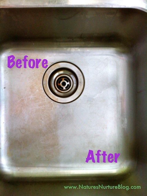 Ditch the harmful chemicals, and make this non-toxic scouring powder with 2 simple ingredients. Use it on sinks, tubs, stainless steel, and more!