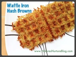 waffle iron hash browns