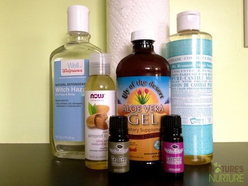 Homemade Natural Baby Wipes