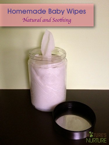 Homemade Natural Baby Wipes