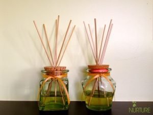 Homemade Reed Diffusers with Essential Oils