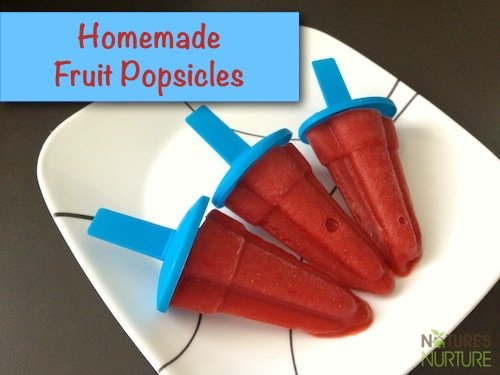 Homemade Fruit Popsicles