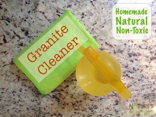 Natural Homemade Granite Cleaner