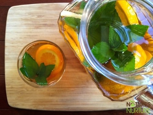 Citrus Mint Iced Tea