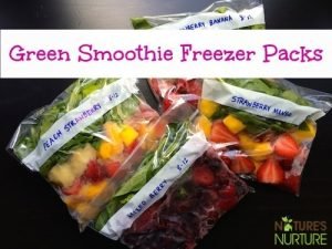 Green Smoothie Freezer Packs