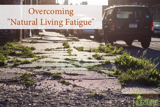 Natural Living Confession - Overcoming Natural Living Fatigue
