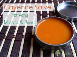 Cayenne Salve for Achy Muscles and Joints
