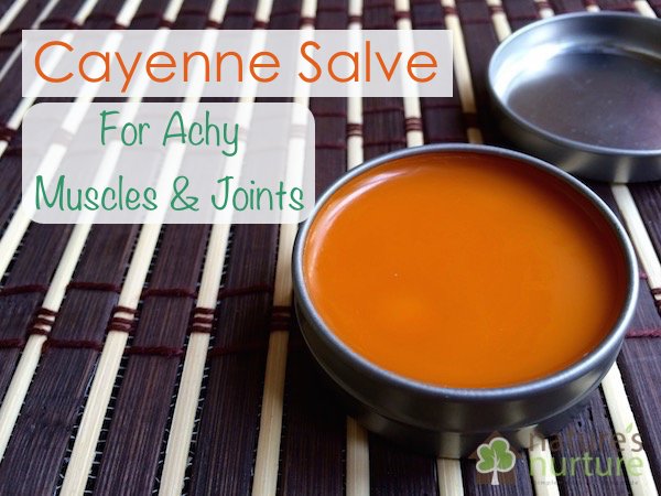 Cayenne Salve for Achy Muscles and Joints