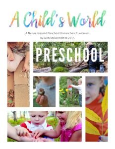 nature curriculum cover