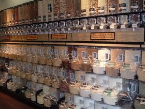bulk foods bins
