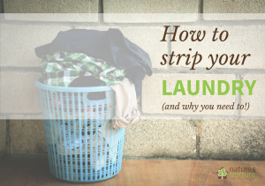 Learn how to strip your laundry of soap and mineral buildup - especially important if you've been using homemade laundry soap!