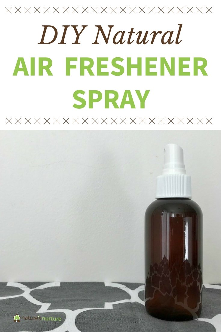 Make your own natural air freshener spray with simple, non-toxic ingredients. A much safer alternative to the harmful chemicals found in regular air fresheners!
