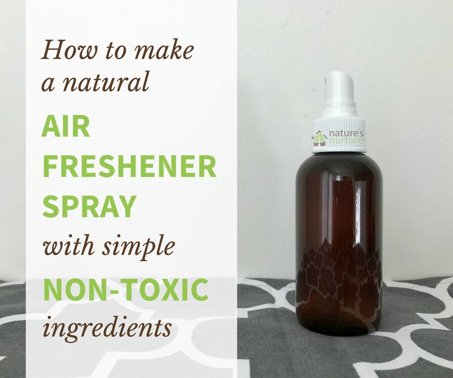 Make your own natural air freshener spray with simple, non-toxic ingredients. A much safer alternative to the harmful chemicals found in regular air fresheners!