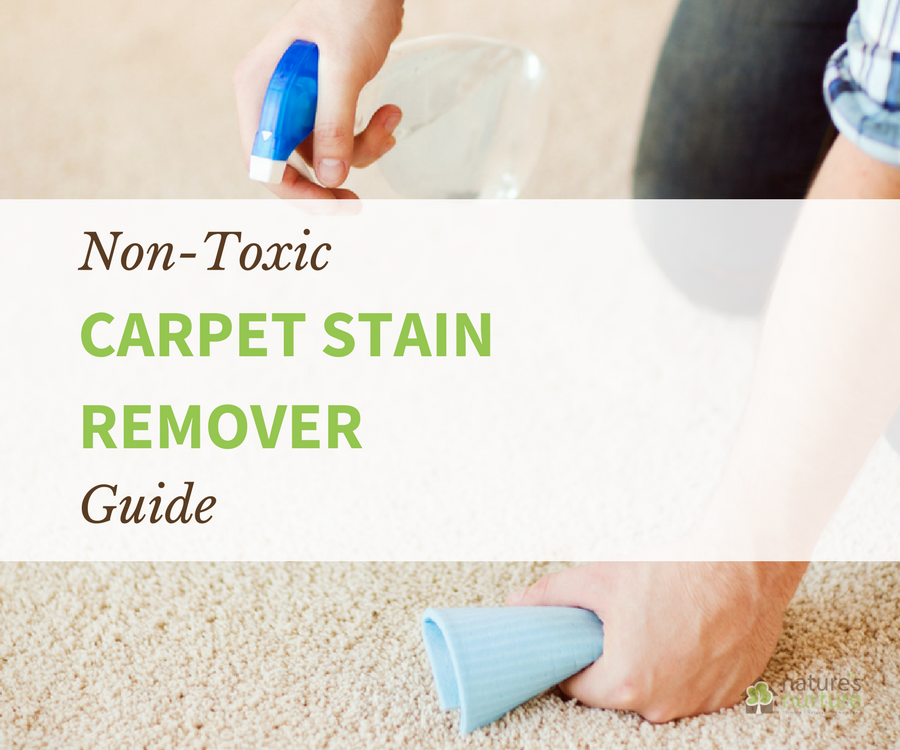 Remove even the toughest carpet stains with a few simple, non-toxic ingredients you probably already have at home.