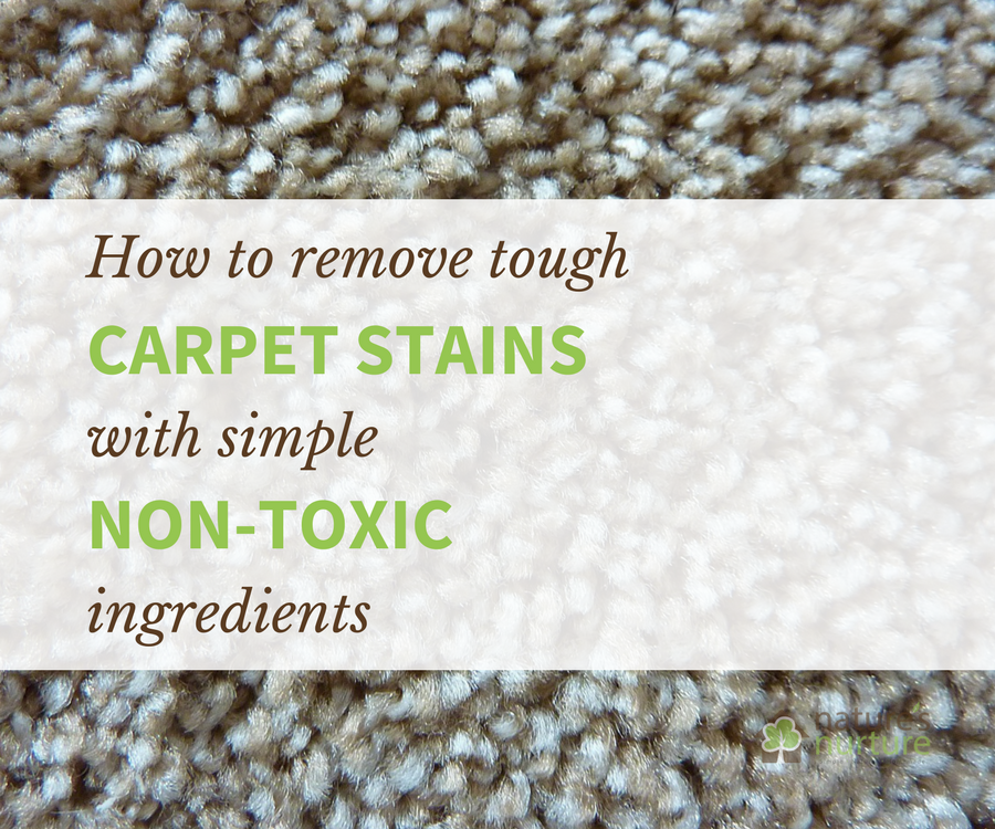 carpet-stain-removers-post Remove even the toughest carpet stains with a few simple, non-toxic ingredients you probably already have at home.