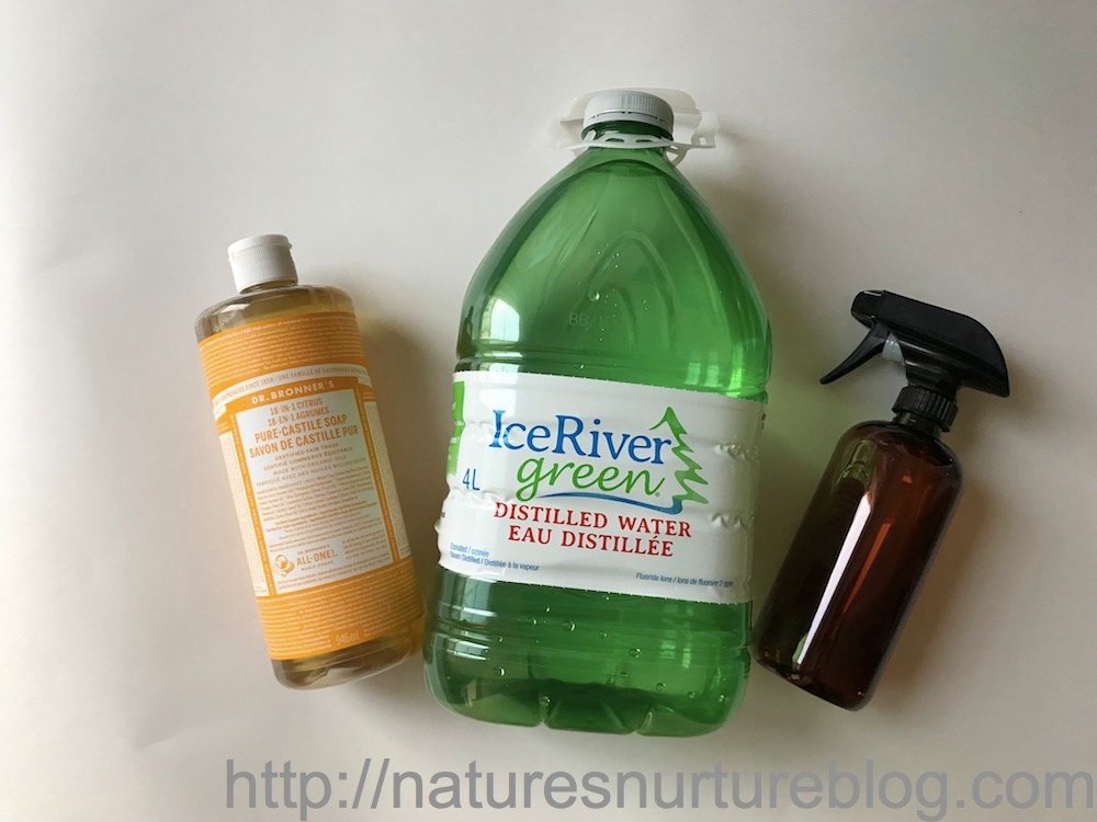 This natural all-purpose cleaner is very quick and easy to make with just 2 ingredients. No vinegar in this recipe, it smells great, and it works!