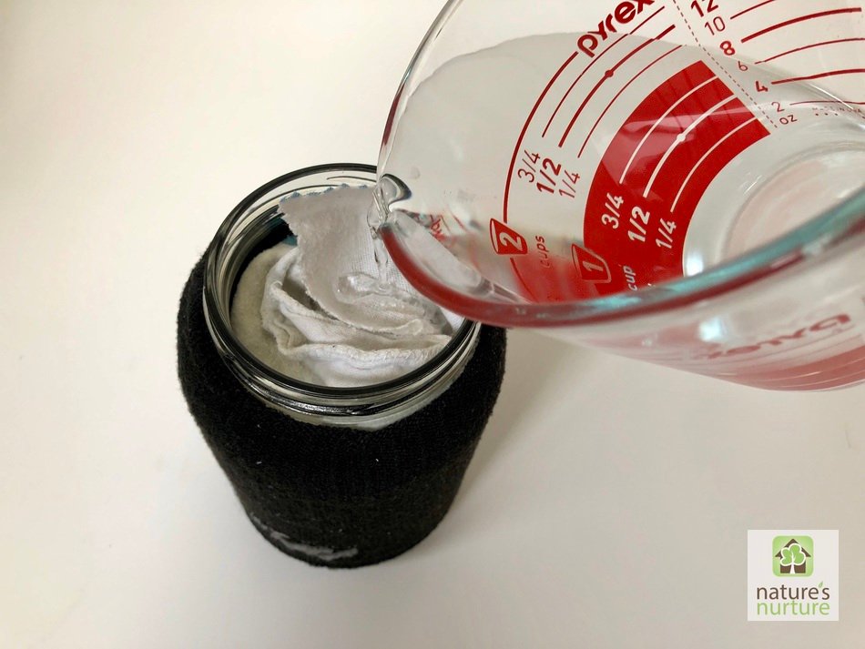 Make these homemade disinfecting wipes with just peroxide and water. They're completely safe, all natural, non-toxic, and very quick and easy to make.