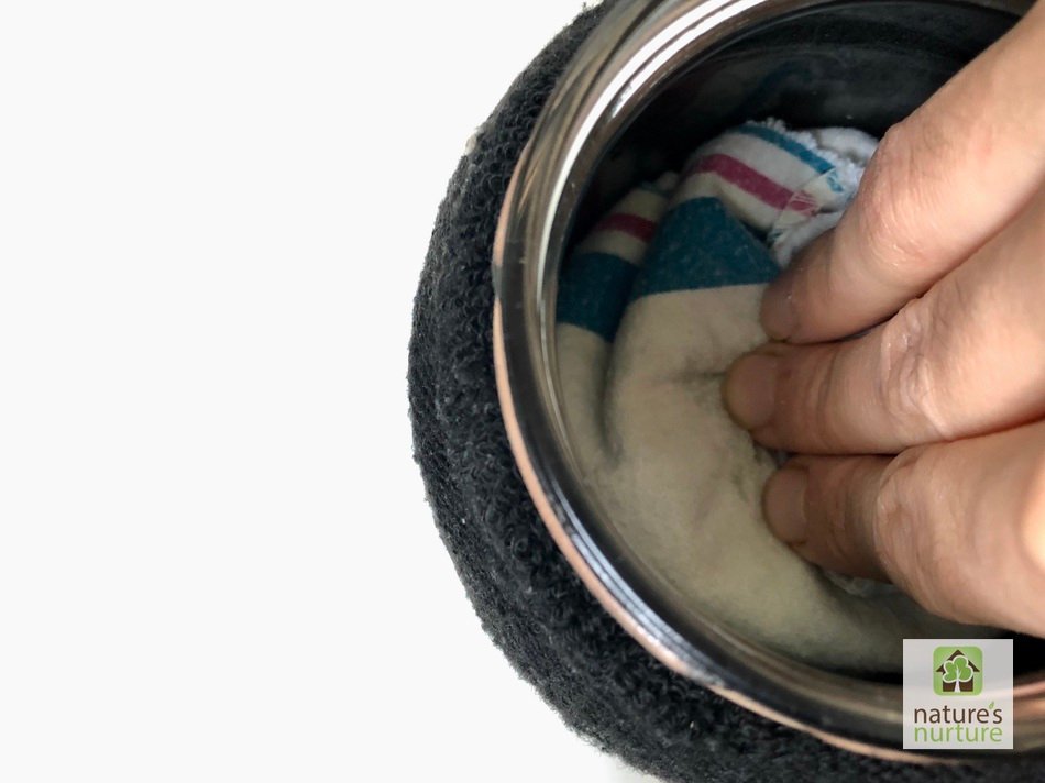Make these homemade disinfecting wipes with just peroxide and water. They're completely safe, all natural, non-toxic, and very quick and easy to make.